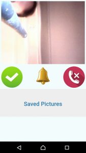 نمایی از اینترفیس طراحی شده آیفون هوشمند Smart Intercom اینترنت اشیا