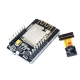 برد ماژول ESP32 Cam با دوربین برد ESP32 - CAM به دلیل برخورداری از پردازنده ESP32 و همراه داشتن دوربین مخصوص در پروژه های اینترنت اشیا IOT طرفداران خاص خود را دارد. از جمله مصارف آن می&zwnj;توان به طراحی اسمارت هوم ها ( خانه های هوشمند، کنترل از طریق وایرلس در صنعت، مانیتورینگ وایرلس، شناسایی وایرلس QR و سیگنال های موقعیت یابی بر اساس وایرلس استفاده کرد. بر روی ماژول ESP32 پورت جهت قرار دادن سیم کارت وجود دارد که حداکثر تا شبکه 4G را ساپورت خواهد کرد. این ماژول از CPU 32 bit کم مصرف بهره می&zwnj;برد و حداکثر سرعت کلاک تا 160 مگاهرتز می&zwnj;باشد. برای خرید esp32 کافیست از همین طریق اقدام کنید. توجه داشته باشید esp32 قیمت در این صفحه معتبر است. ویژگی&zwnj;های ماژول ESP32 Cam پشتیبانی از دوربین های OV2640، OV7670 پشتیبانی از کارت TF پشتیبانی از چندین مود و حالت Sleep پشتیبانی از مودهای STA/AP/STA+AP پشتیبانی از تکنولوژی Smart Config/AirKiss قدرت انتقال : 802.11b: 17&plusmn;2 dBm (@11Mbps); 802.11g: 14&plusmn;2 dBm (@54Mbps); 802.11n: 13&plusmn;2 dBm (@MCS7) معرفی ماژول ESP32-Cam برد ESP32 نسل پیشرفته ESP8266 است. یکی از تفاوت&zwnj;های آن بلوتوث داخلی&zwnj;اش می&zwnj;باشد. همچنین دارای هسته وایفای ۲,۴ گیگا هرتزی و بلوتوث داخلی تولید شده با تکنولوژی ۴۰ نانومتری شرکت TSMC می&zwnj;باشد. این ماژول دارای بهترین پرفورمنس در مصرف انرژی می&zwnj;باشد یعنی با کمترین مصرف انرژی بهترین نتیجه را برای ما به همراه دارد. اگر بخواهیم دقیق&zwnj;تر به این برد نگاه کنیم باید بگوییم که این یک chip است که پلتفرم NodeMCU در اون پیاده سازی شده که به این نوع چیپ ها System on a chip microcontrollers هم گفته می&zwnj;شود.